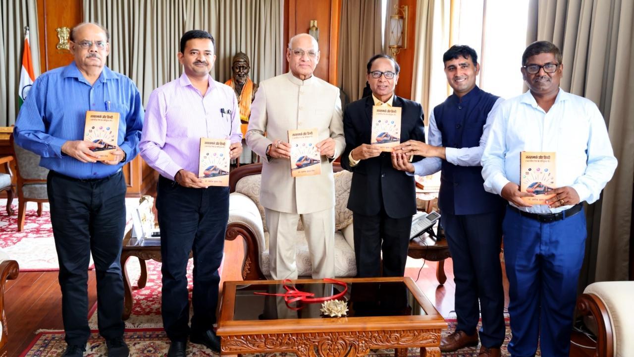 Senior official of CR publishes book of public Relations in Indian Railways