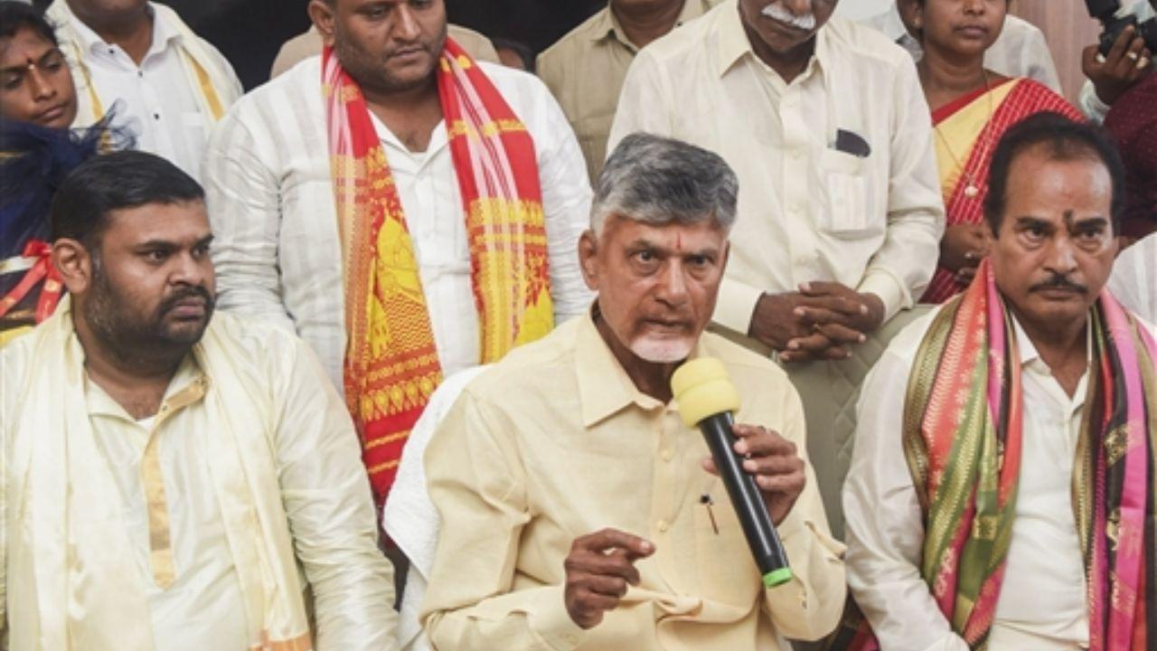 My vision for 2047...Telugu people should be number one in the world. Poverty removal should be done as soon as possible. Andhra Pradesh has to be the number one state, he said. 