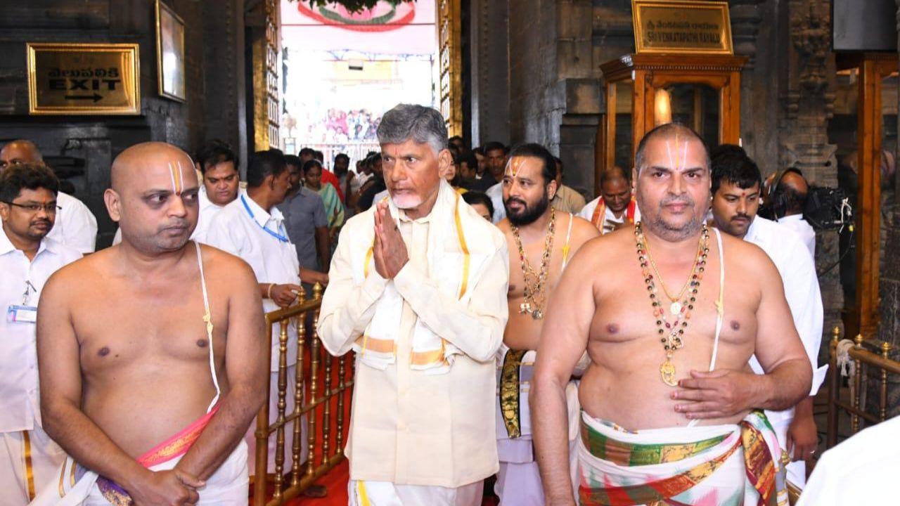 Further, he said the government will initiate a plan to build Sri Venkateswara Swamy temples across the world.