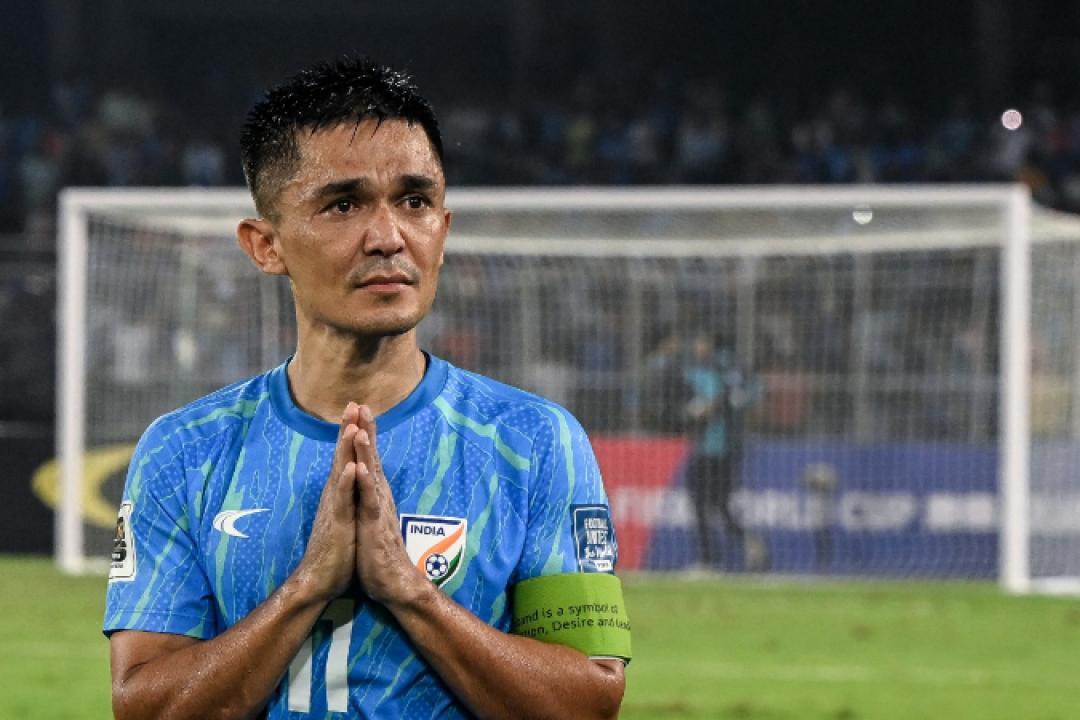 Emptiness at packed venue as Sunil Chhetri leaves the scene