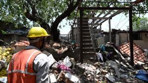 IN PHOTOS: LPG cylinder explosion injures 9 in Mumbai's Chembur; house damaged