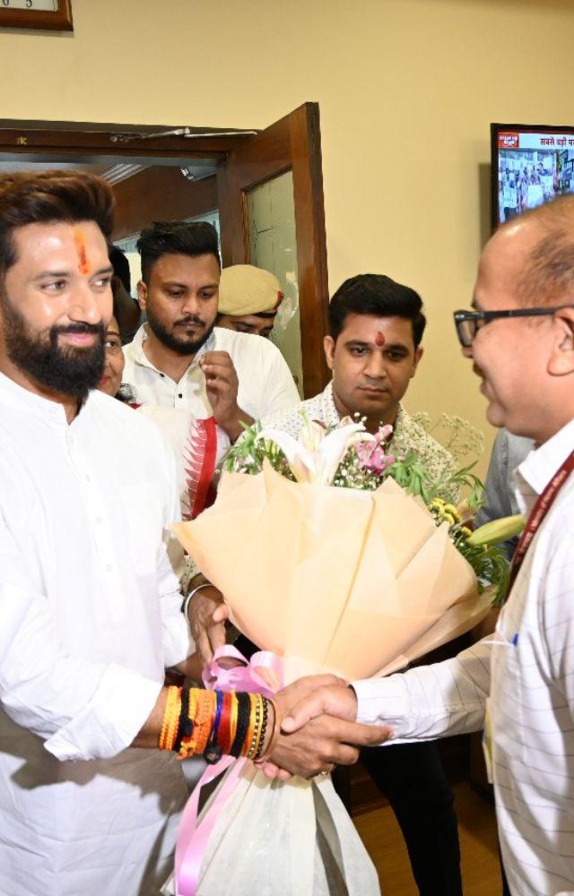 Paswan, a leader from Bihar, was among the many first-timers to take the oath of office in PM Modi`s Cabinet.