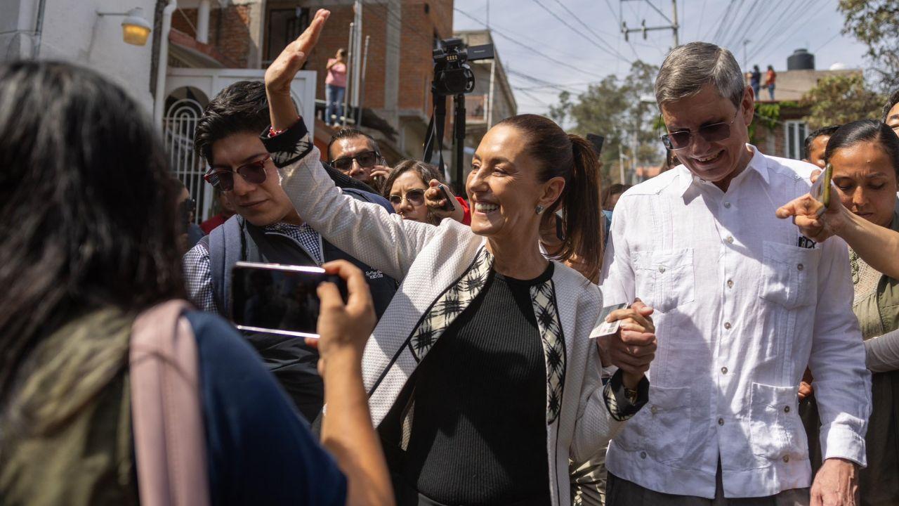 IN PHOTOS: Claudia Sheinbaum becomes Mexico's first woman president