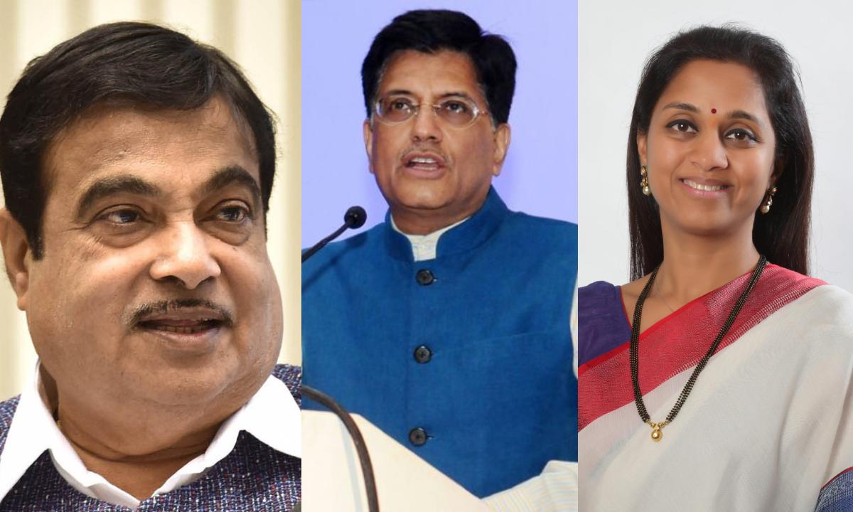 LS election results 2024 LIVE:Nitin Gadkari, Piyush Goyal, Supriya Sule leading 
