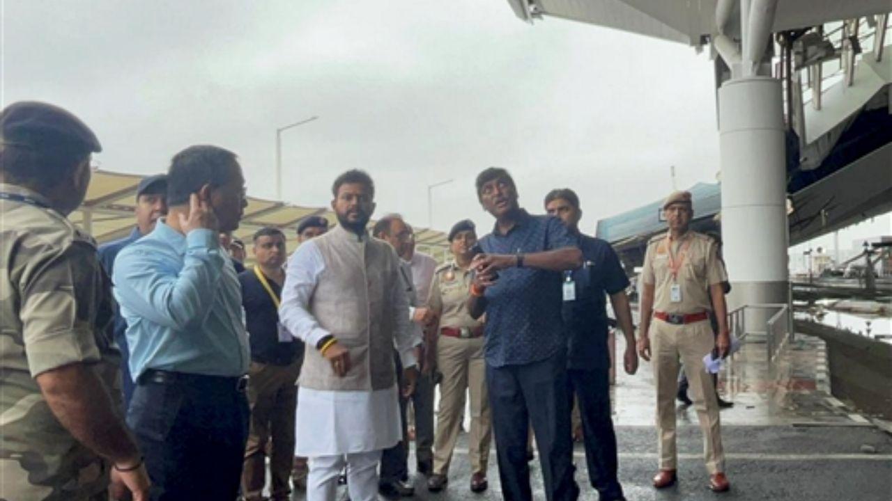 Both IndiGo and SpiceJet issued statements acknowledging the impact on their operations due to structural damage at Terminal 1. They advised passengers to check their flight statuses before heading to the airport.