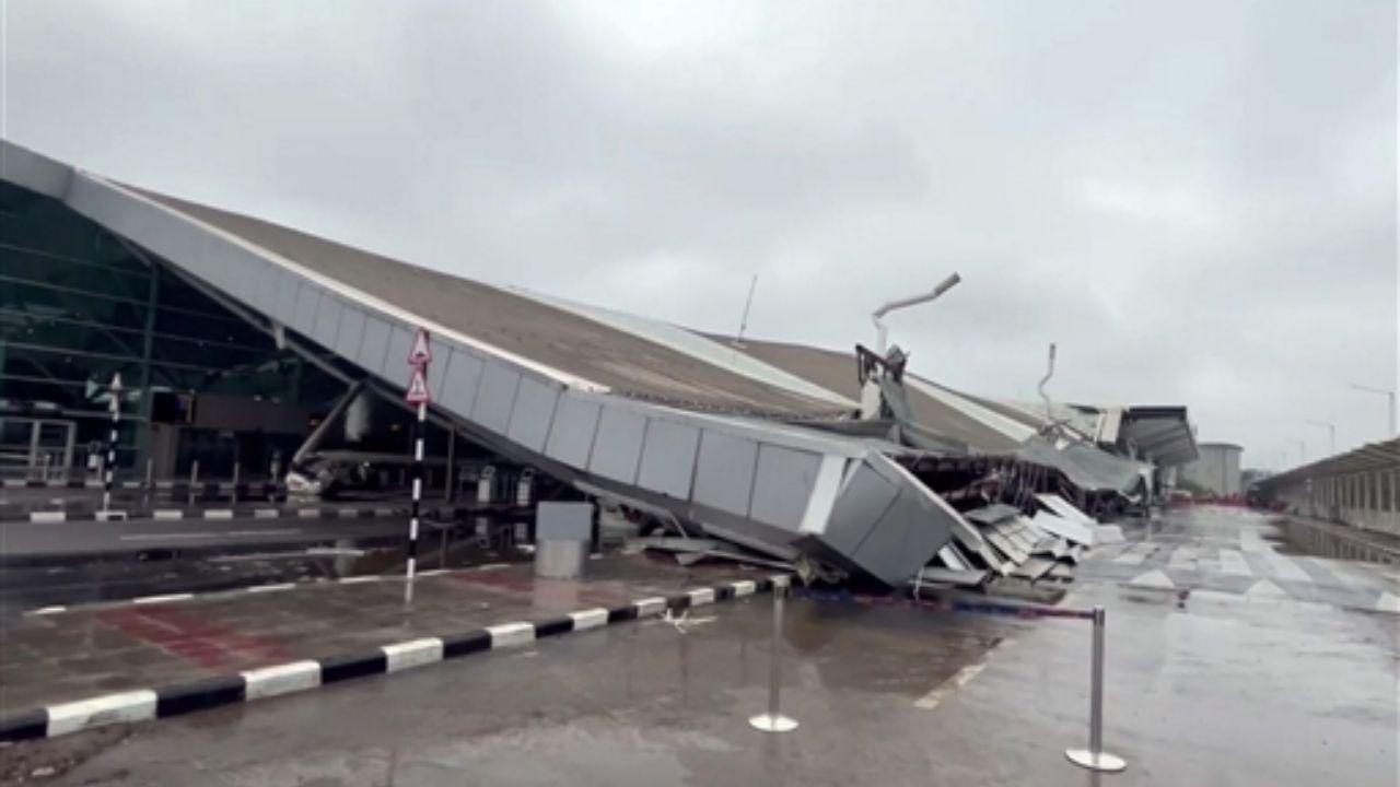 An investigation into the incident has been launched to determine the exact circumstances leading to the roof collapse. 