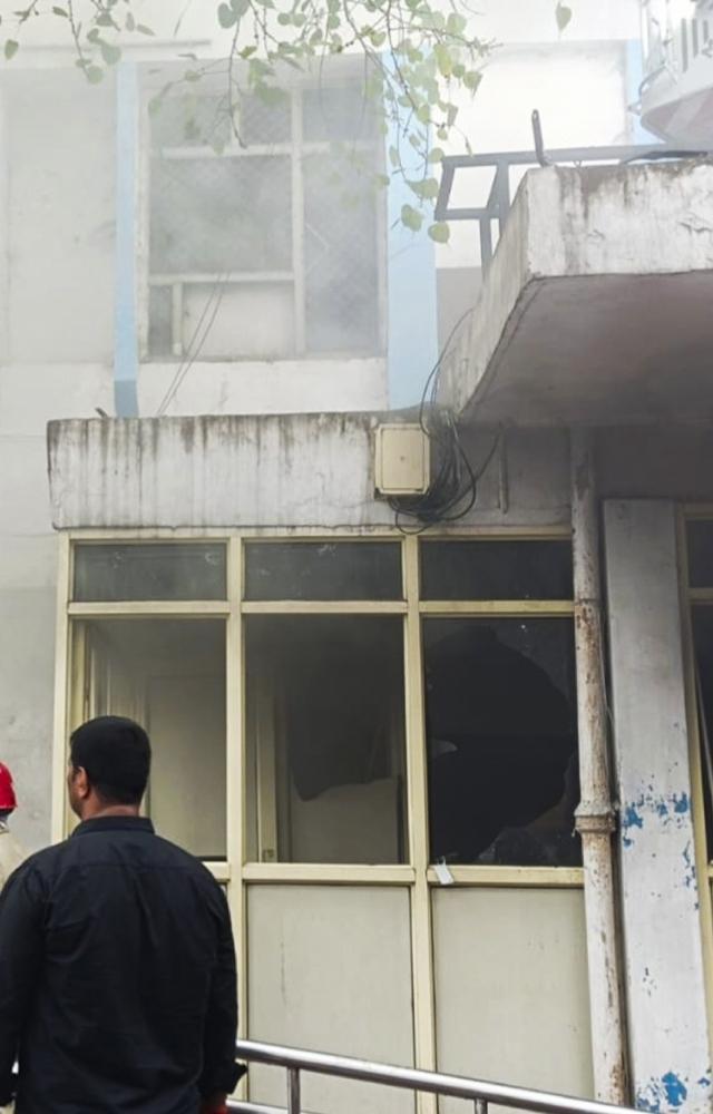 No one was injured in the incident, they said