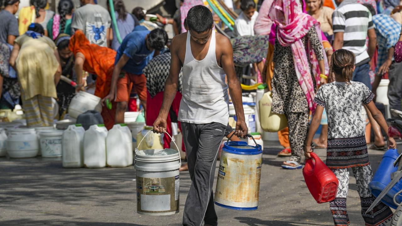 Amid the water shortage in the national capital, the Delhi government had approached the Supreme Court to get immediate additional water from neighbouring Haryana.