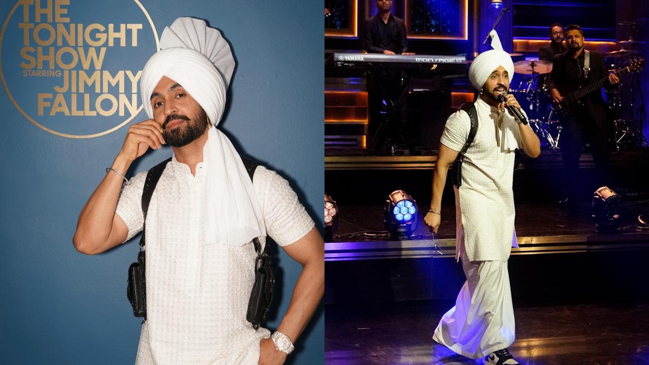 Jimmy Fallon introduces Diljit Dosanjh as 'biggest Punjabi artist on the planet', watch his performance