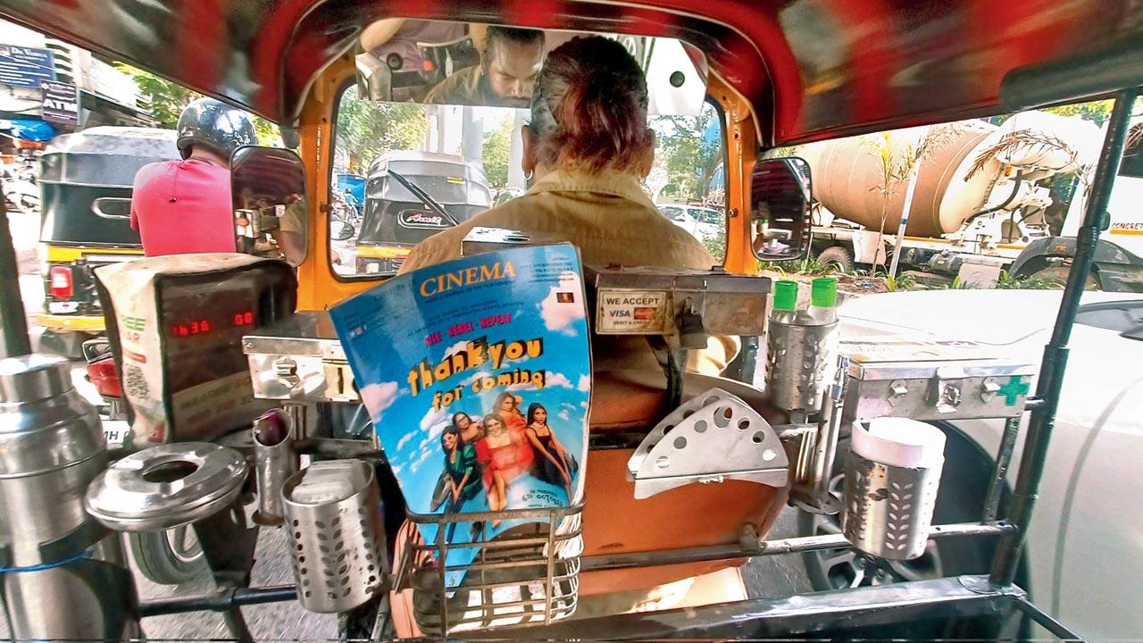 The well-stocked auto rickshaw