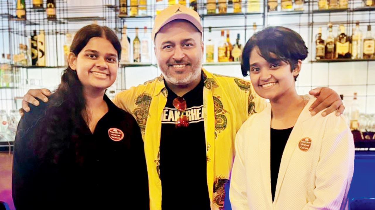(From left) Rivika Khanna, Mihir Joshi and Virita Khanna