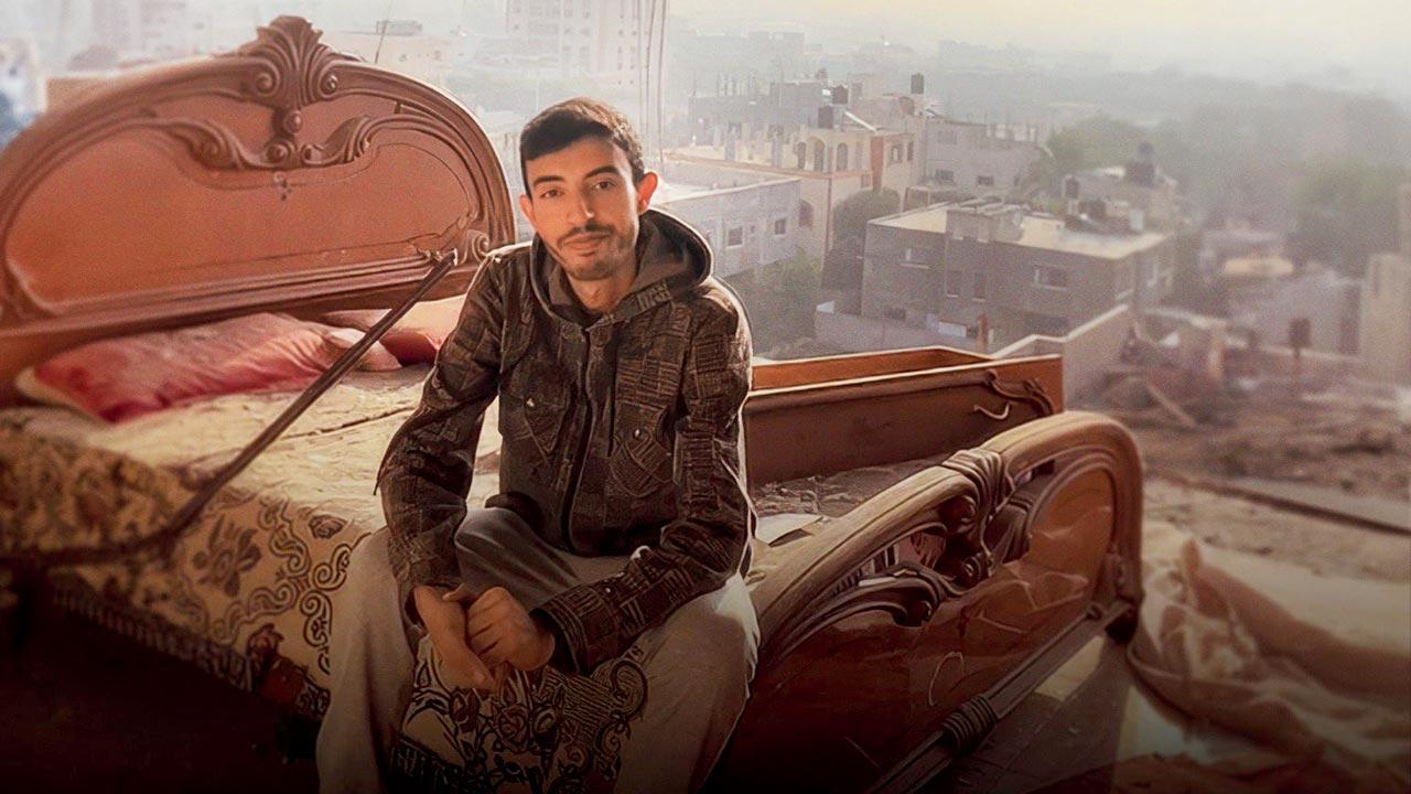 A still from the film, Ahmad Alive