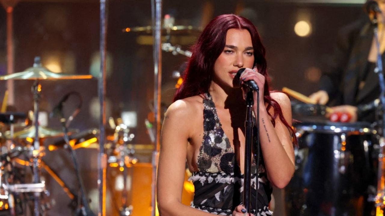 Dua Lipa headlines the first night as Glastonbury festival kicks off in the UK