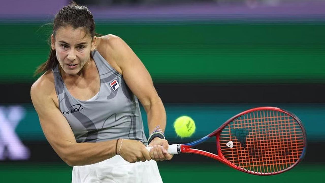 Emma Navarro. Pic/AFP