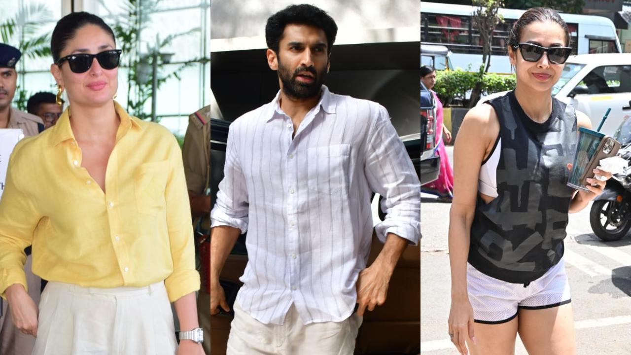 Spotted in the city: Kareena Kapoor, Aditya Roy Kapur, Malaika Arora, and others