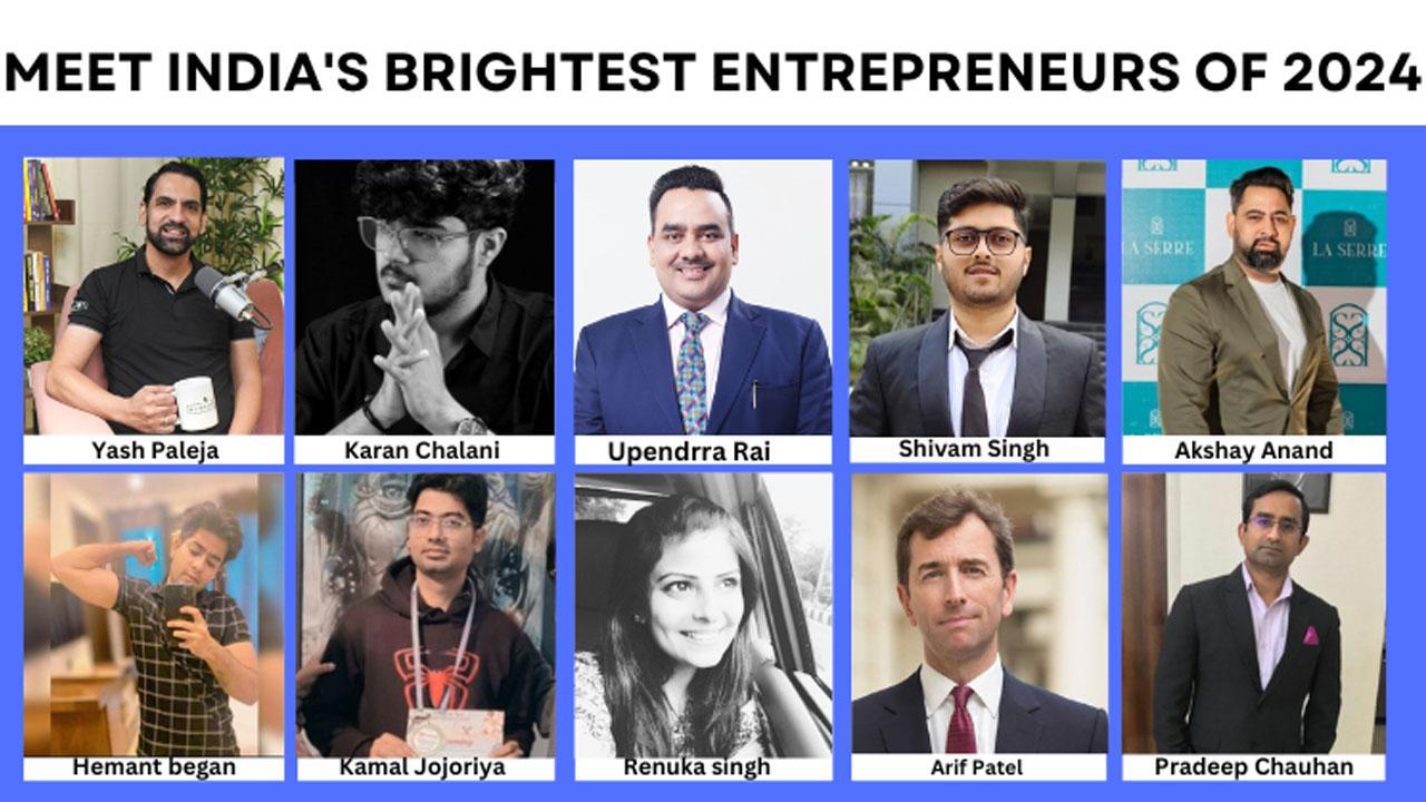 Meet India’s Brightest Entrepreneurs for 2024