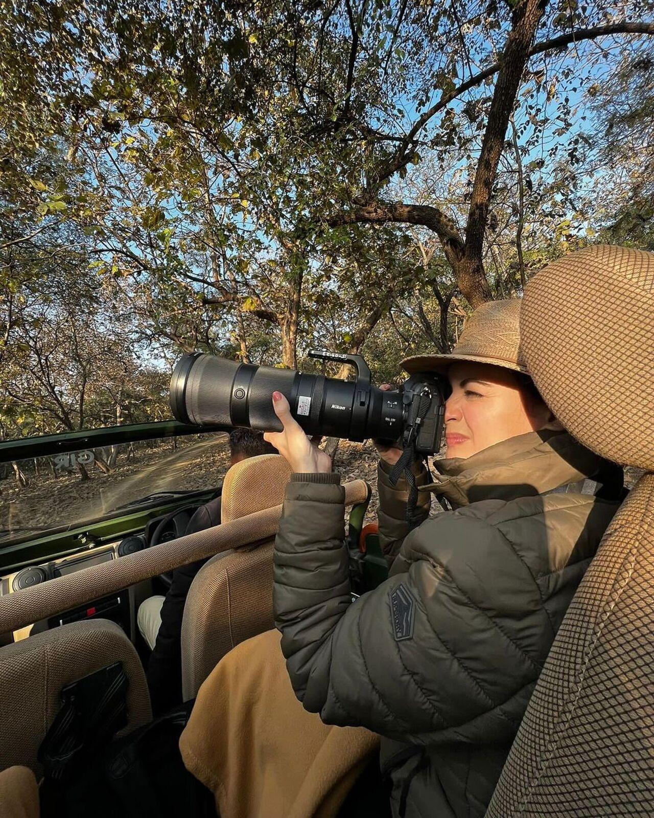 Dia Mirza, a climate crusader, has indulged in the beauty of wildlife for years. 
