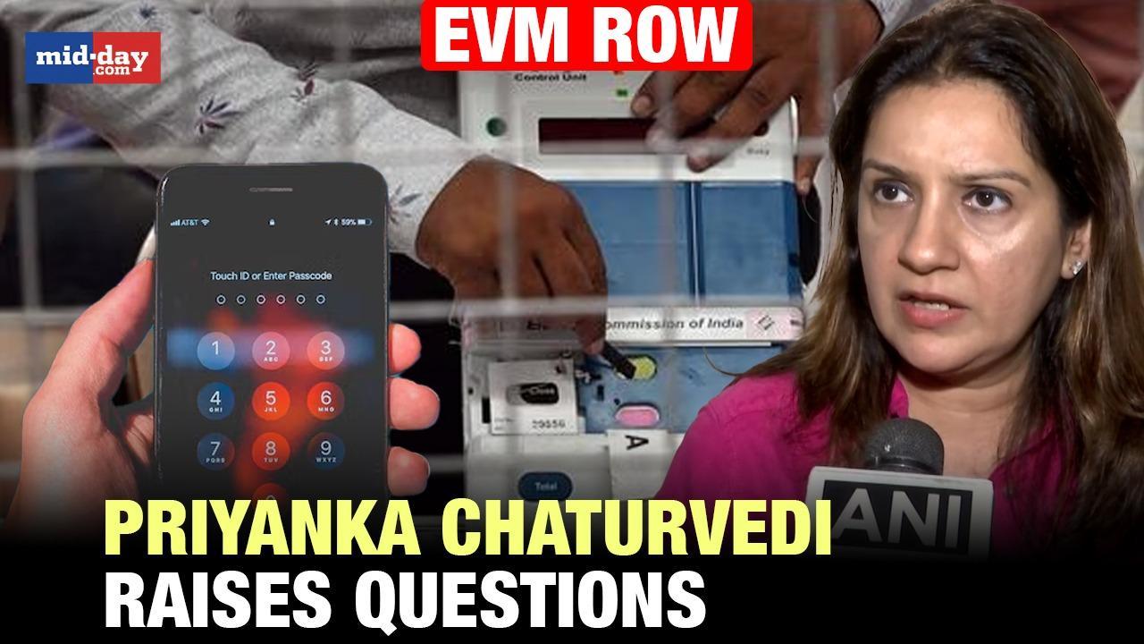 EVM Row: Shiv Sena (UBT)'s Priyanka Chaturvedi Questions On EVM Scam