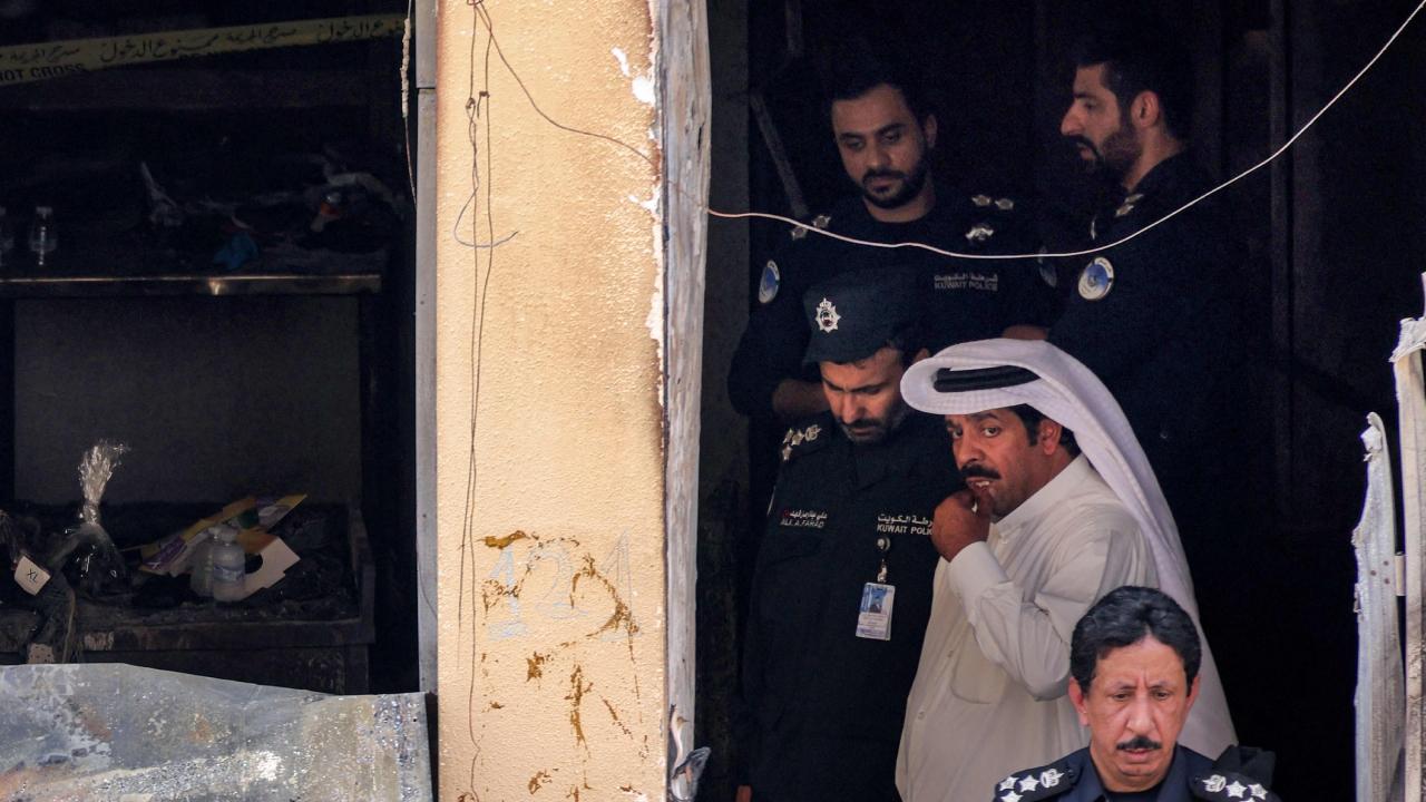 Indian ambassador to Kuwait Adarsh Swaika visited several hospitals including where the injured have been admitted. 