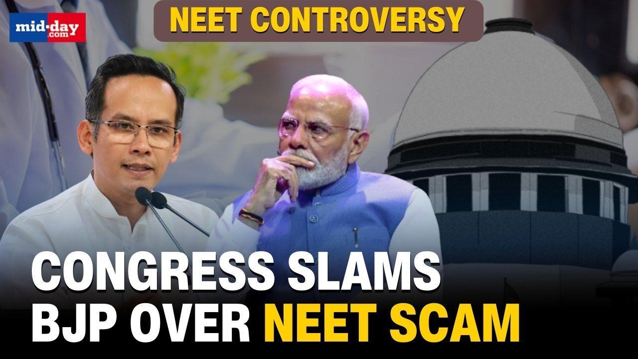 Congress Leader Blasts BJP Over NEET Controversy