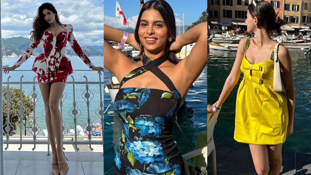 In Pics: Janhvi Kapoor to Suhana Khan, Gen Z style icons on vacation