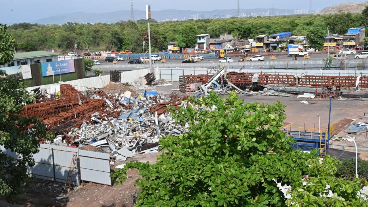 Bhavesh Bhinde, director of advertising firm Ego Media Pvt Ltd. to which owned the illegal hoarding, was arrested on May 16 in connection with the collapse. BMC engineer Sunil Dalvi was also arrested later. 