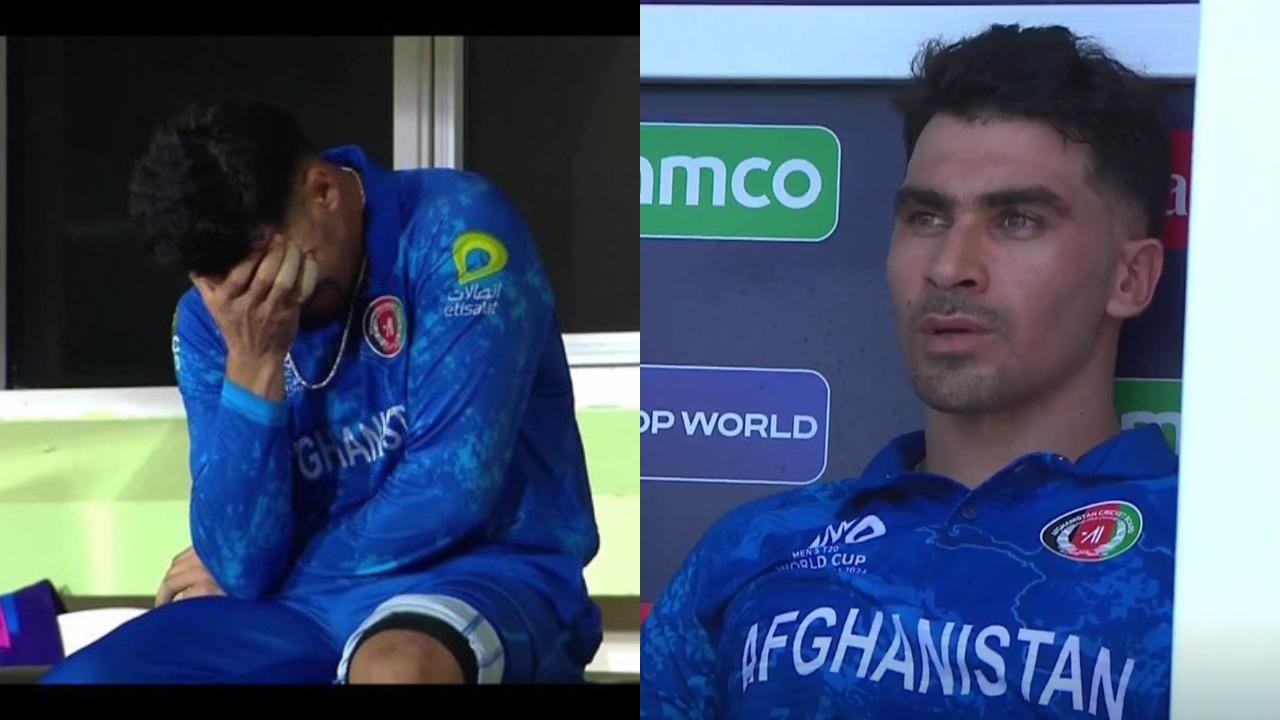 After the victory over Bangladesh, Rahmanullah Gurbaz busted out in tears in Afghanistan's dugout