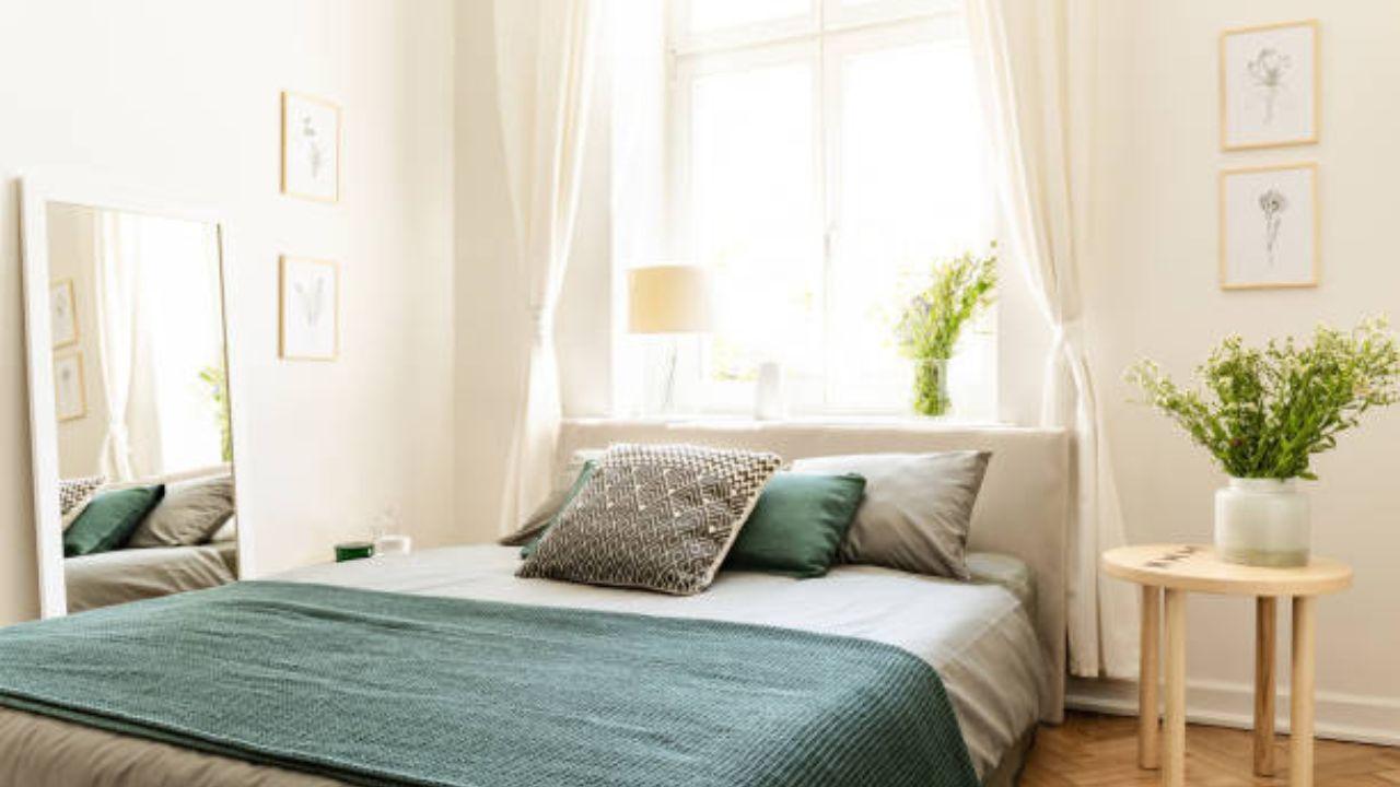 Cotton or linen textiles: Switch to cotton or linen for your bedding, cushion covers, and upholstery. These natural fibres are breathable and help to keep you cool by allowing air to circulate.