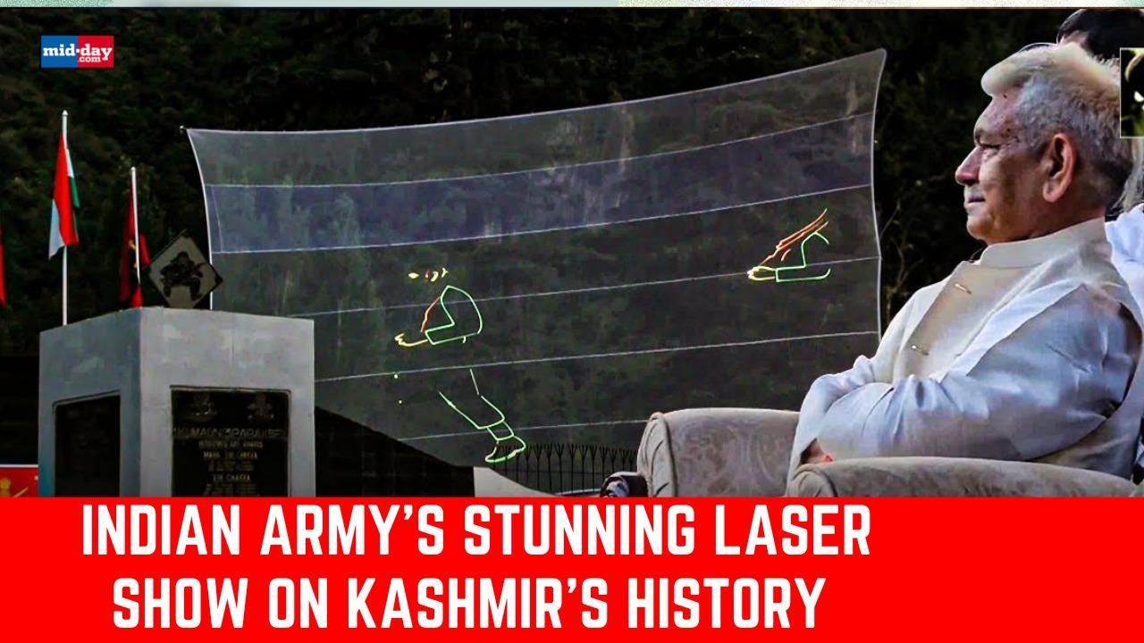 J&K: Indian Army Inaugurates ‘Dagger Heritage Complex’ With Stunning Laser Show 