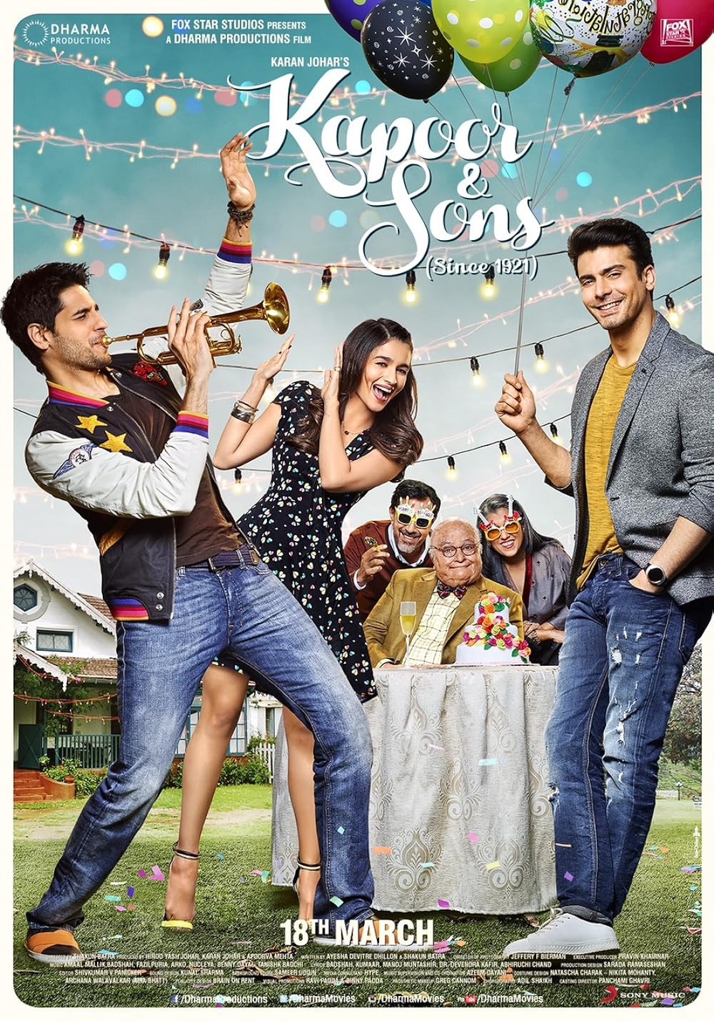 Kapoor & Sons (2016): This family drama explores the complexities of family dynamics when a son struggles to come out as gay.