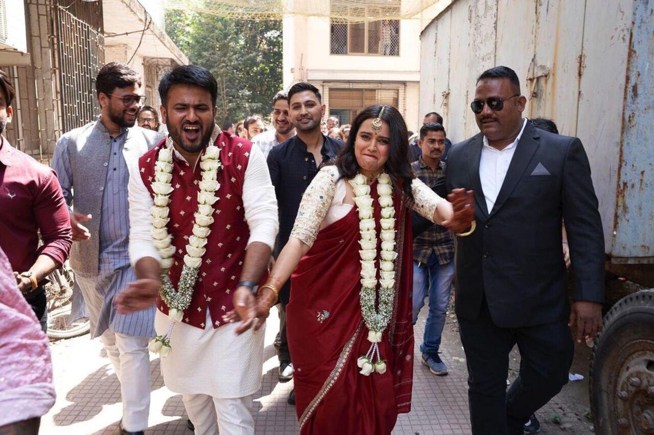 Swara Bhasker and Fahad Ahmad got married in February 2023 in court under the Special Marriage Act. The actor announced her marriage to Ahmad on social media with a video of the couple. They are parents to a baby girl named Raabiya.