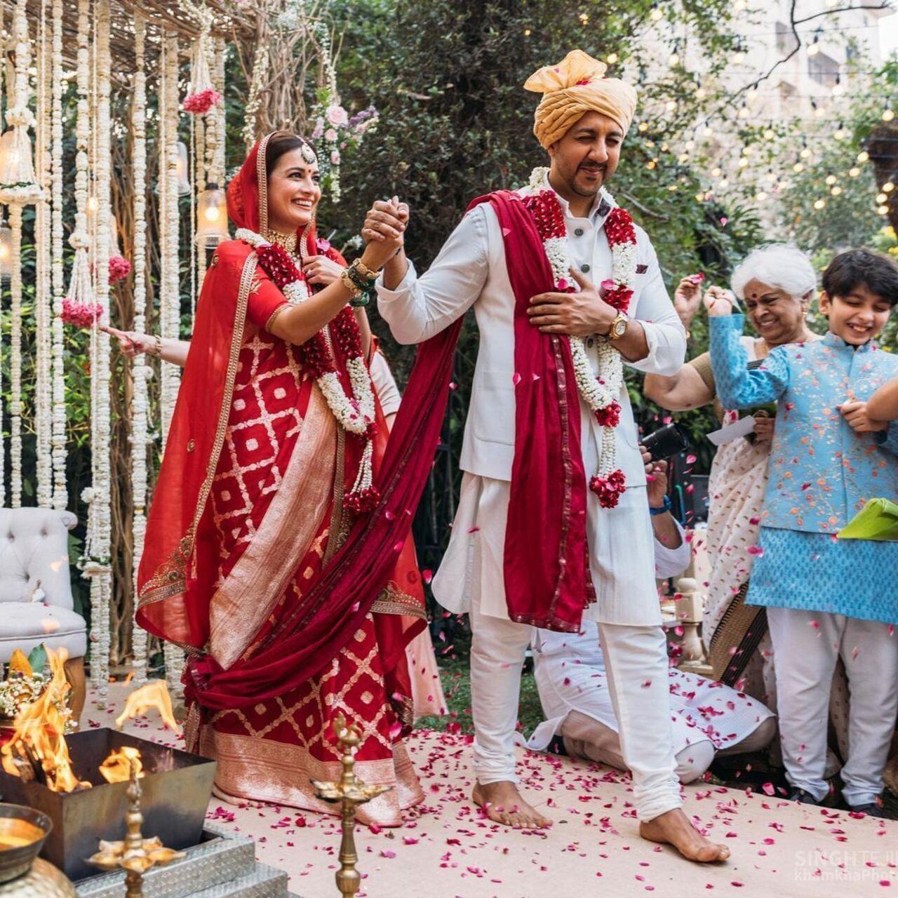 Dia Mirza married businessman Vaibhav Rekhi in an intimate ceremony in Mumbai in 2021 and on May 14, 2021, they welcomed a baby boy named Avyaan.