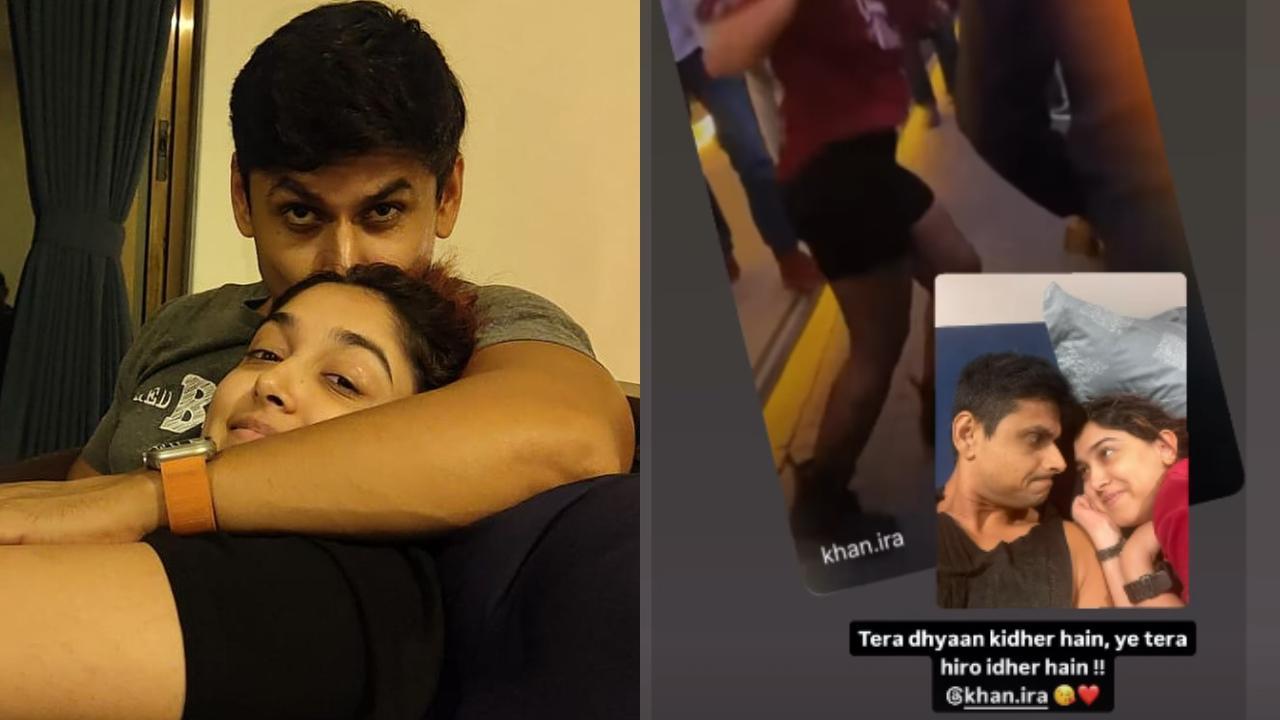  PIC: Aamir Khan's daughter Ira asks for 'hype' to battle bad day, hubby Nupur does THIS