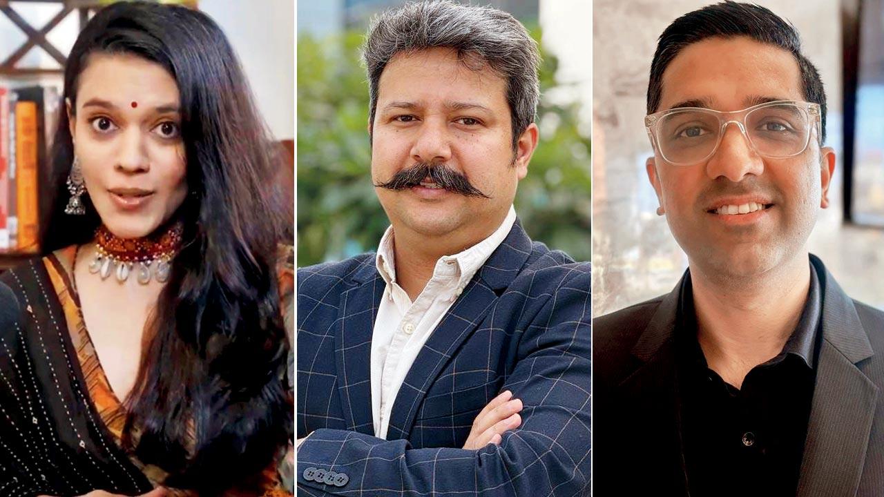 Nirali Kartik; Anshul Adhikari and Nikhil Soni