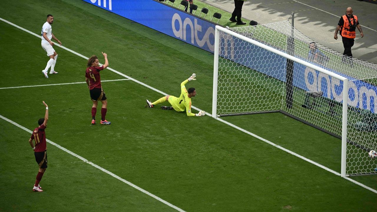 Euro 2024: Ivan Schranz goal helps Slovakia stun Belgium on debut