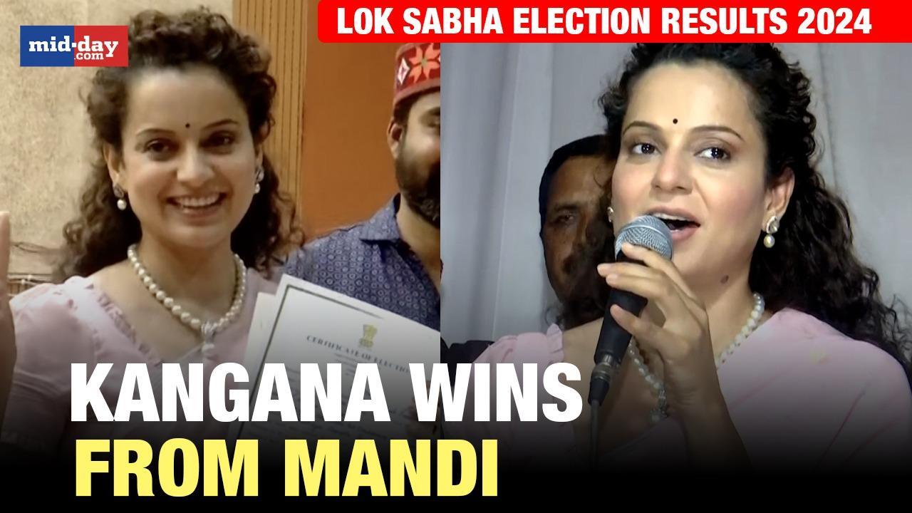 Lok Sabha Election 2024: Kangana Wins Election From Mandi, Thanks PM Modi