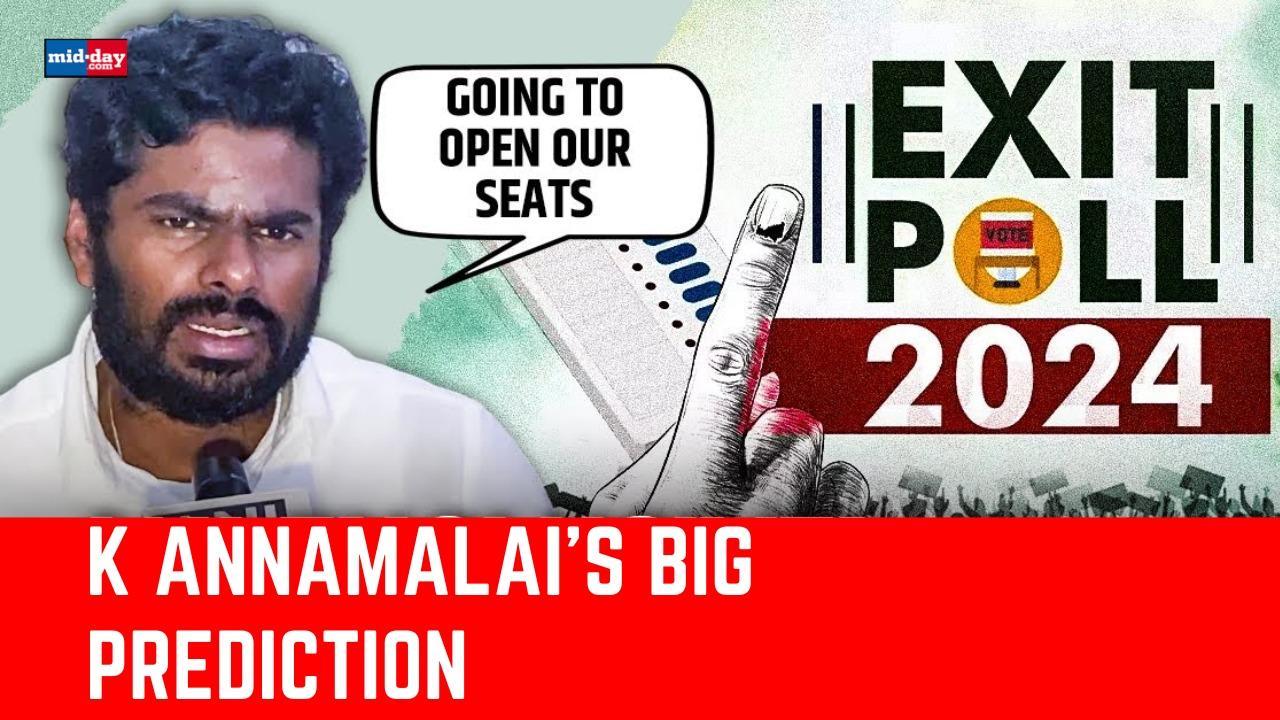  Exit Polls 2024: BJP Leader Annamalai Decodes Exit Poll Numbers