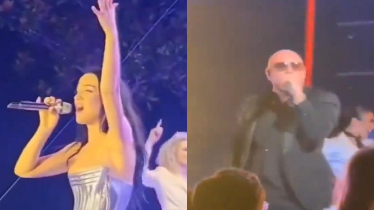 Katy Perry and Pitbull perform at Anant Ambani and Radhika Merchant cruise party