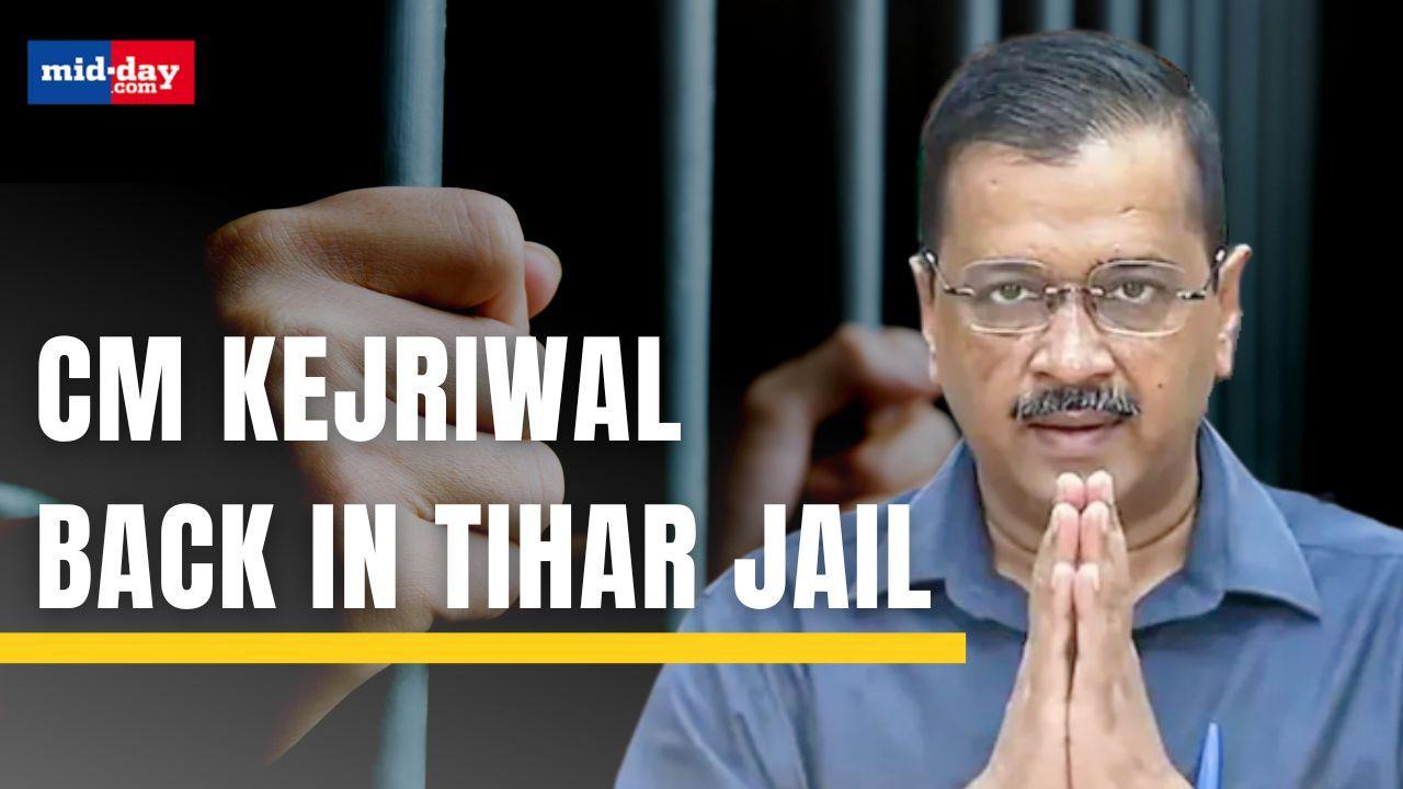 Arvind Kejriwal Returns To Tihar After Interim Bail Ends, AAP Leaders React!