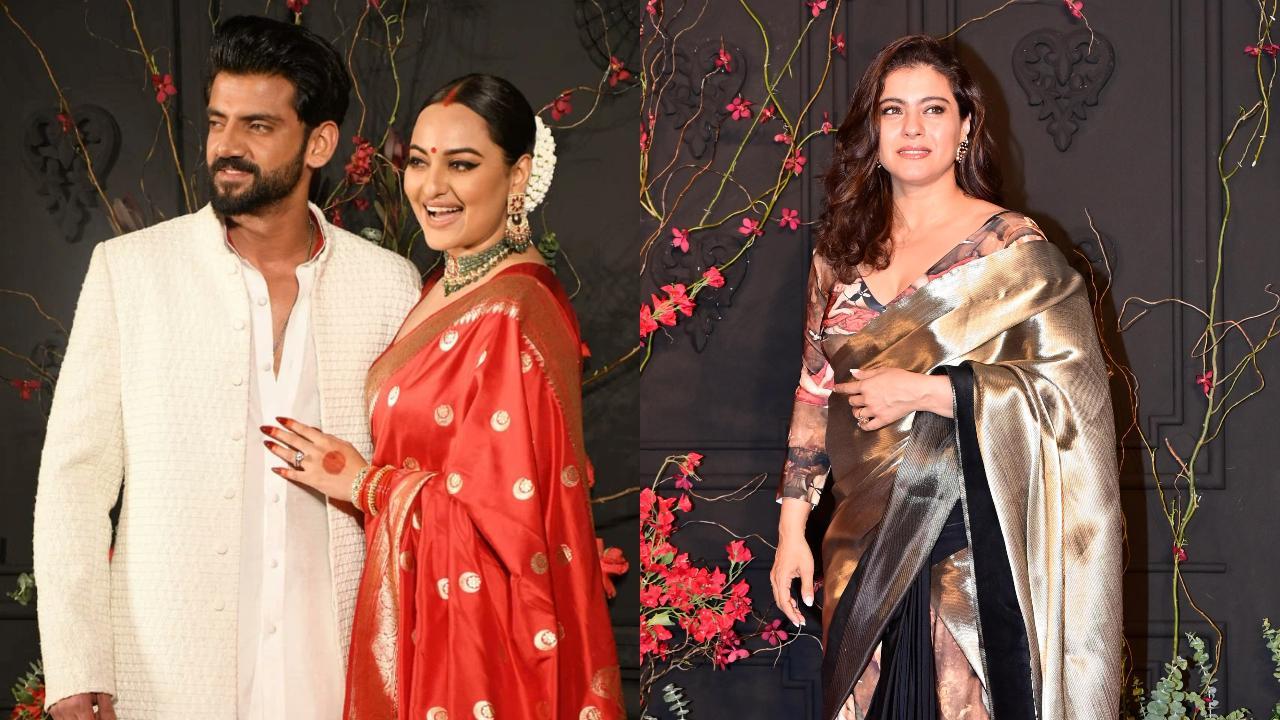 From Sonakshi-Zaheer's romantic dance to Anil Kapoor, Kajol dancing with newly weds, watch inside videos from the wedding reception