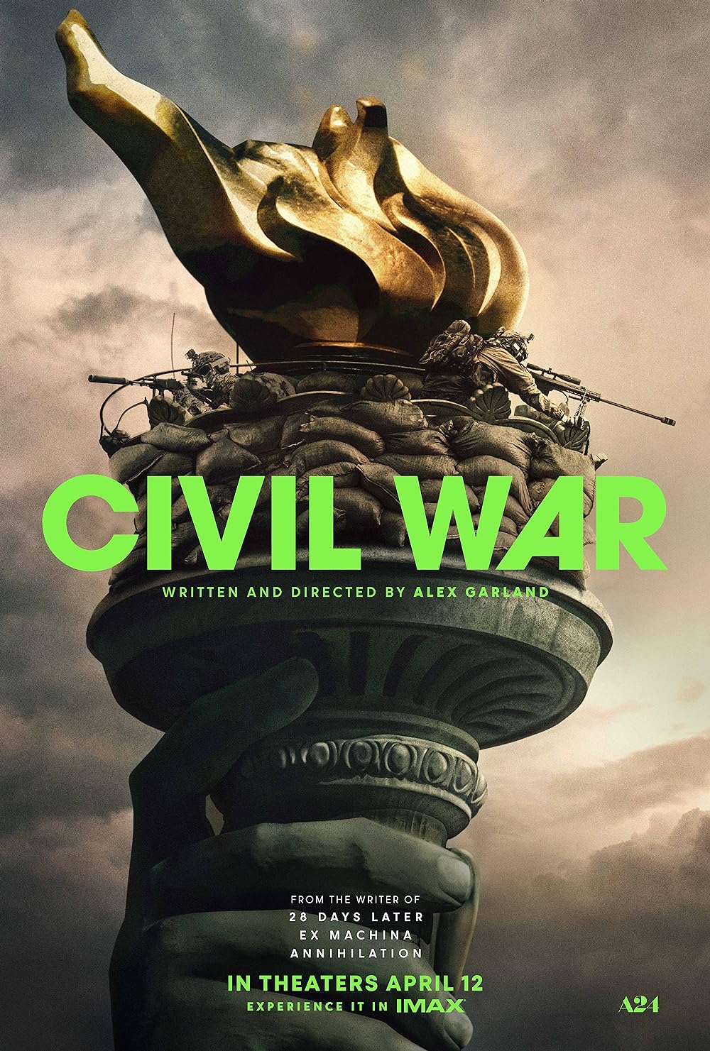 Civil War (Prime Video) – June 28Civil War is a dystopian thriller set in a near-future America on the brink of collapse. During a second American Civil War, 19 states secede, including Texas and California. The film follows embedded war journalists, led by photojournalist Lee Smith (Kirsten Dunst), as they document the human cost of the conflict and confront their own moral dilemmas while racing to Washington, D.C.
