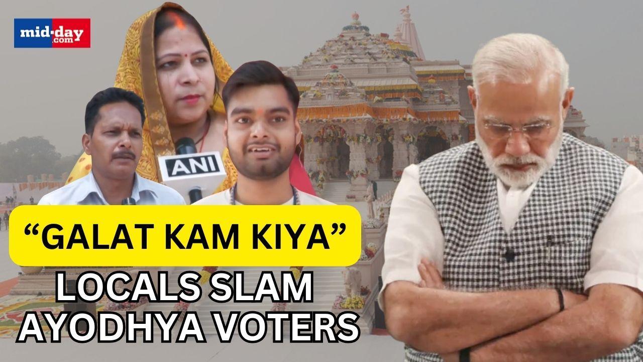 Lok Sabha Election Results 2024: Locals slam Ayodhya voters over BJP’s loss