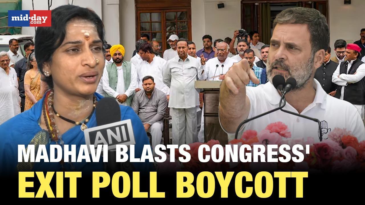 Exit Polls 2024: Madhavi Latha Slams Congress For Boycotting Exit Polls 