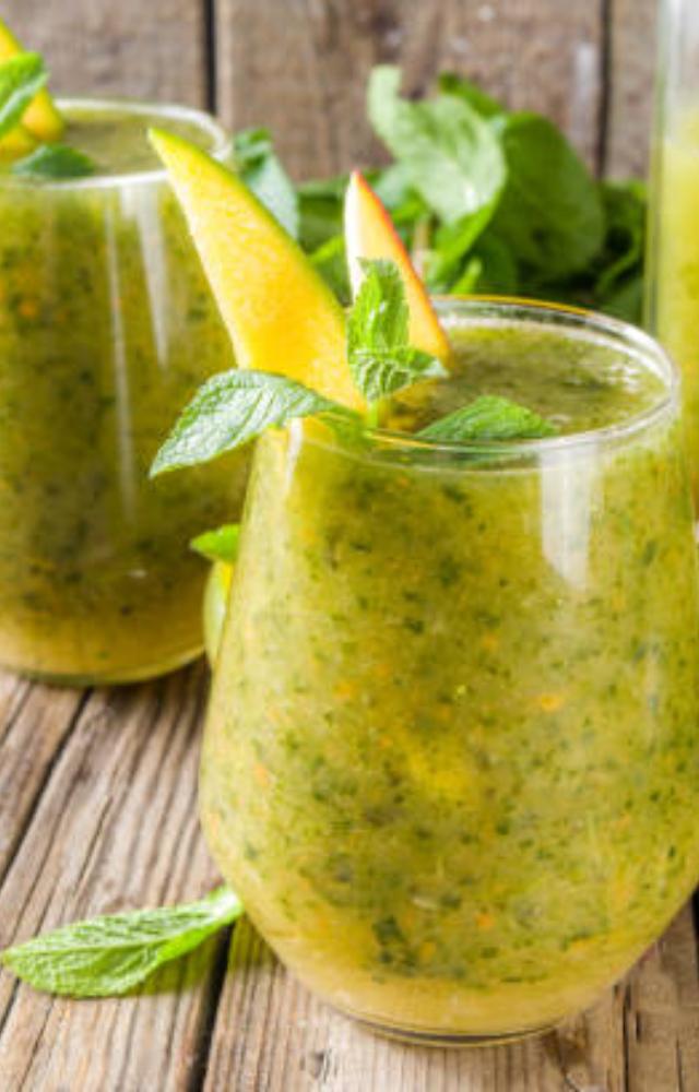 Made of unripe mangoes, aam panna is a classic drink in Indian households. Mint leaves add a layer of refreshing taste to the drink. 