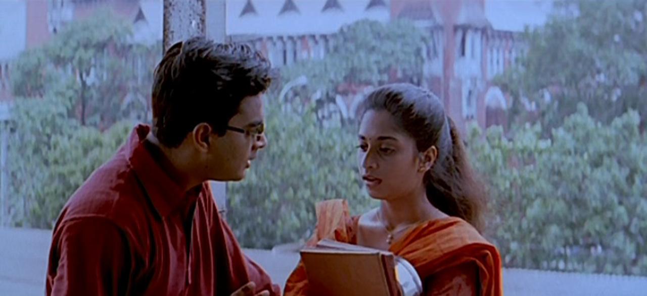 Alaipayuthey (2000): 
A young couple's journey from passionate romance to the realities of married life is portrayed with sensitivity and realism. Known for its fresh take on relationships and a memorable soundtrack, the film stars R. Madhavan and Shalini in lead roles