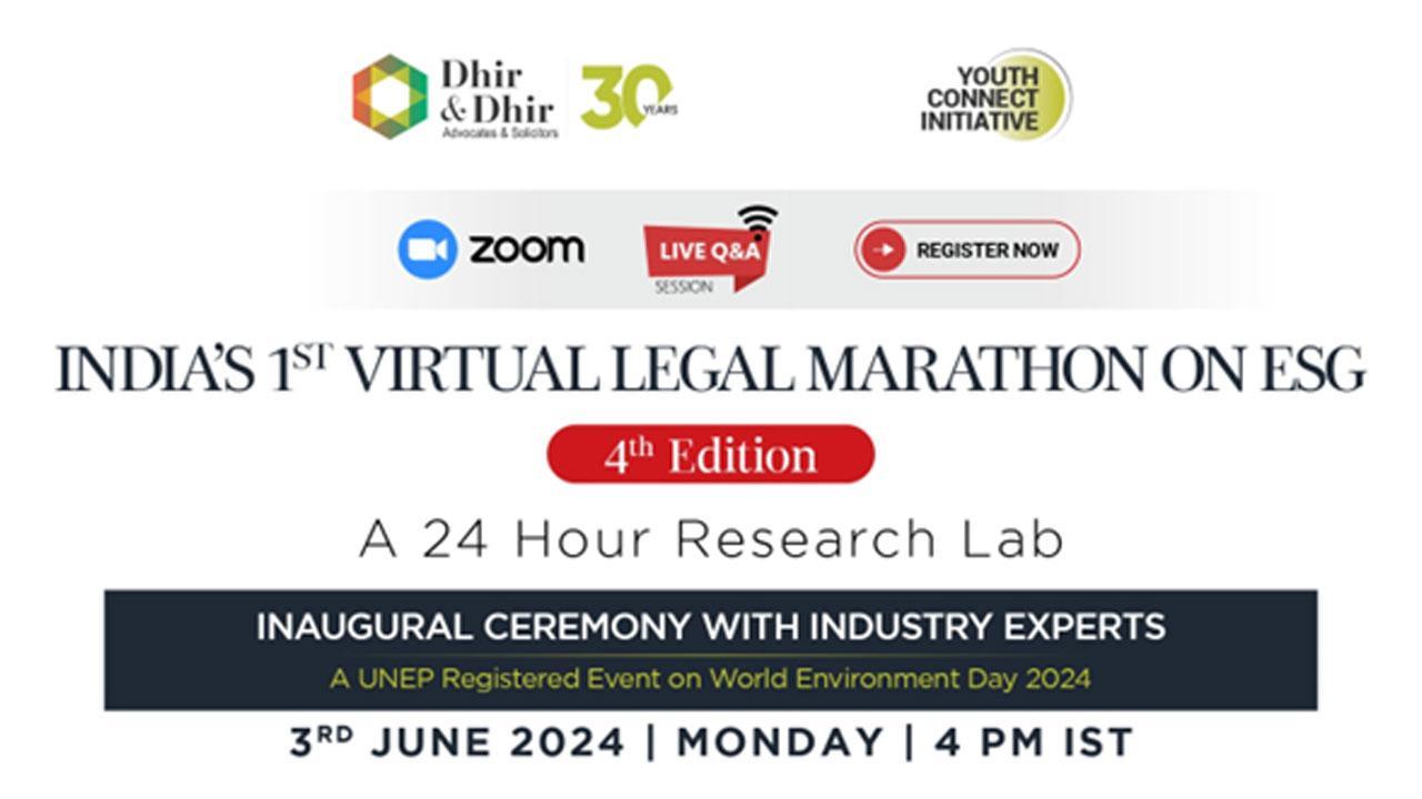 Dhir and Dhir Associates Unveils 4th Edition of India's Ground-breaking Virtual Legal Marathon