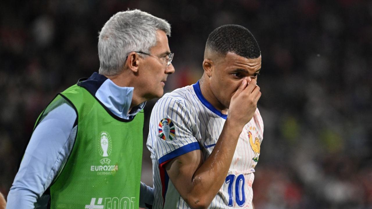 Optimism reigns as soccer world awaits Kylian Mbappé's nasal injury update