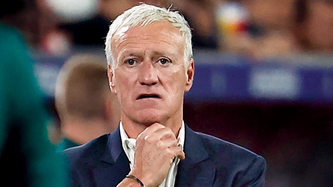 France coach Didier Deschamps