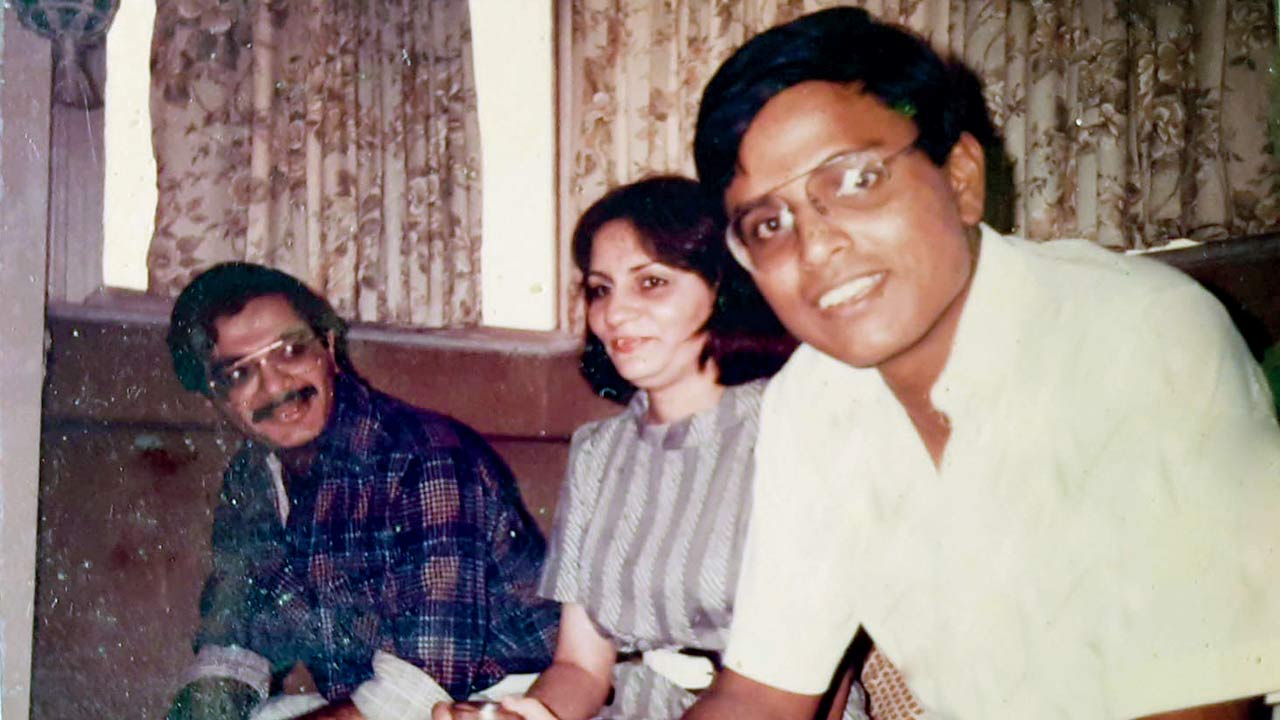 At Dilip’s in the late 1980s