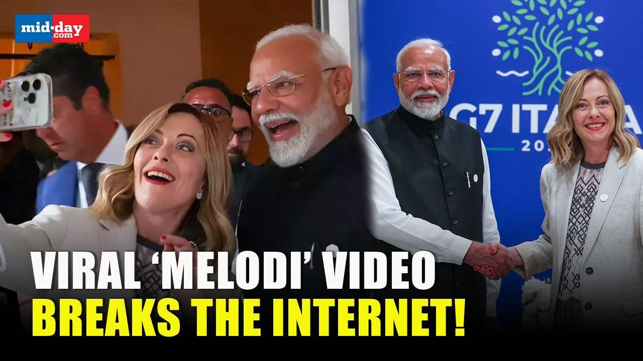 Melodi Viral Video: Italy PM Giorgia Meloni’s video with PM Modi goes viral
